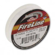 Fireline rijgdraad 0.15mm (6lb) Crystal - 13.7m